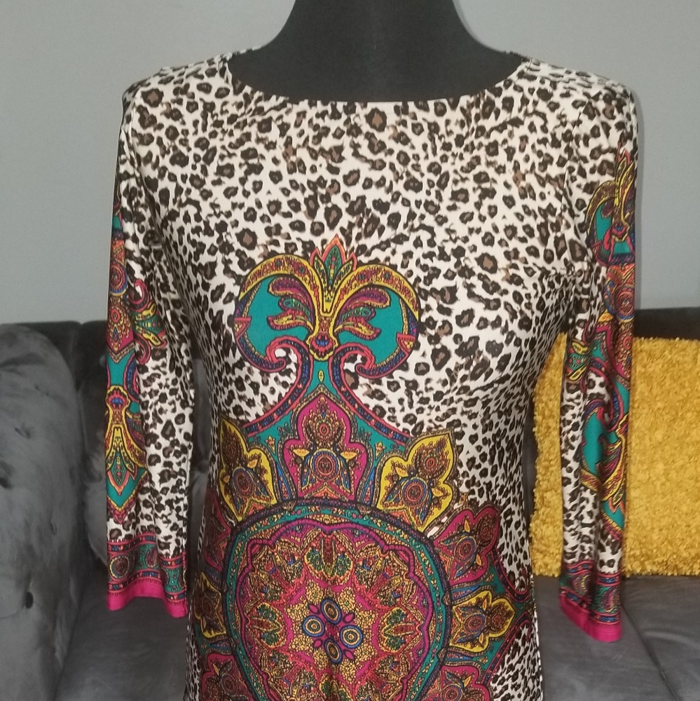 Fun 3/4 length sleeve dress